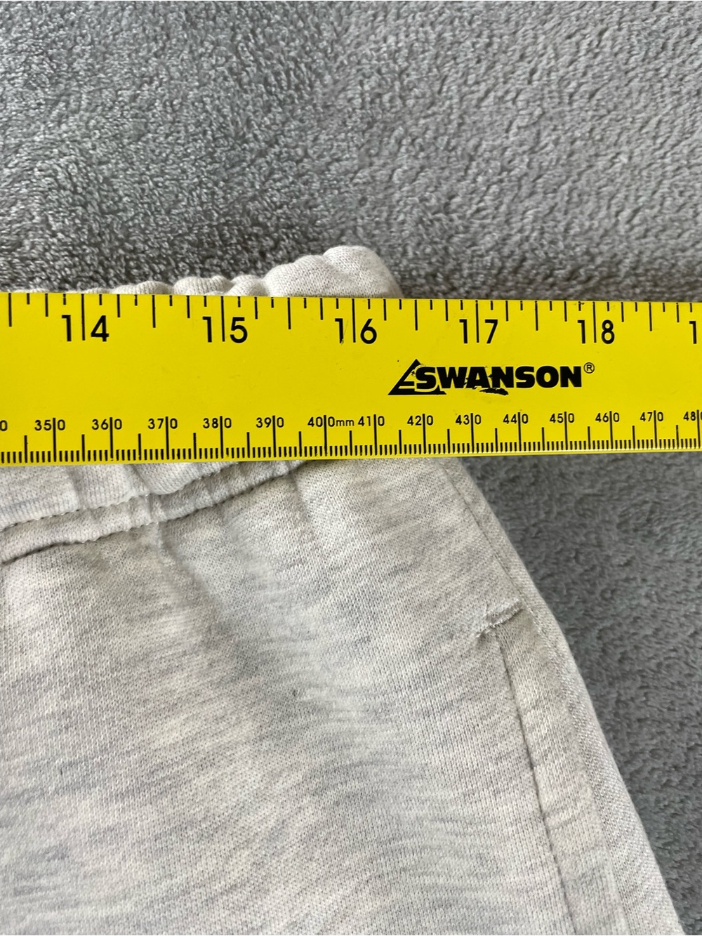 Fear of God Essentials Shorts Gray Cotton Polyester Fleece, Pockets Drawstrings - Picture 10 of 14
